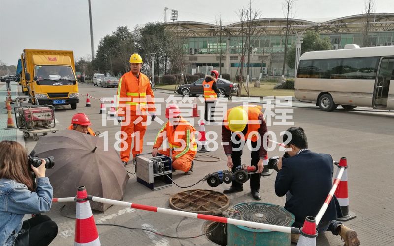 219江心洲管道检测