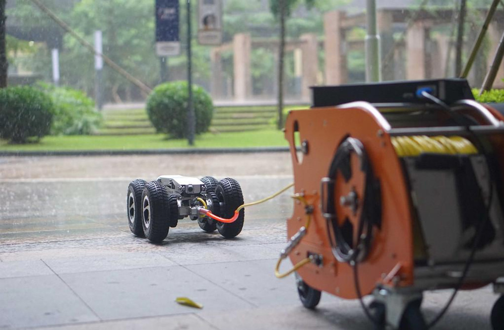 285江心洲管道检测机器人