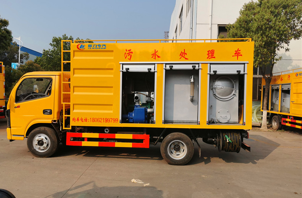 281江心洲污水分离车