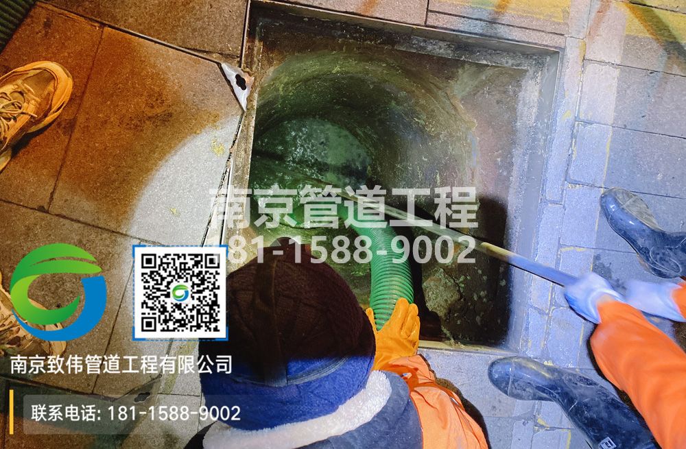 298江心洲隔油池清运
