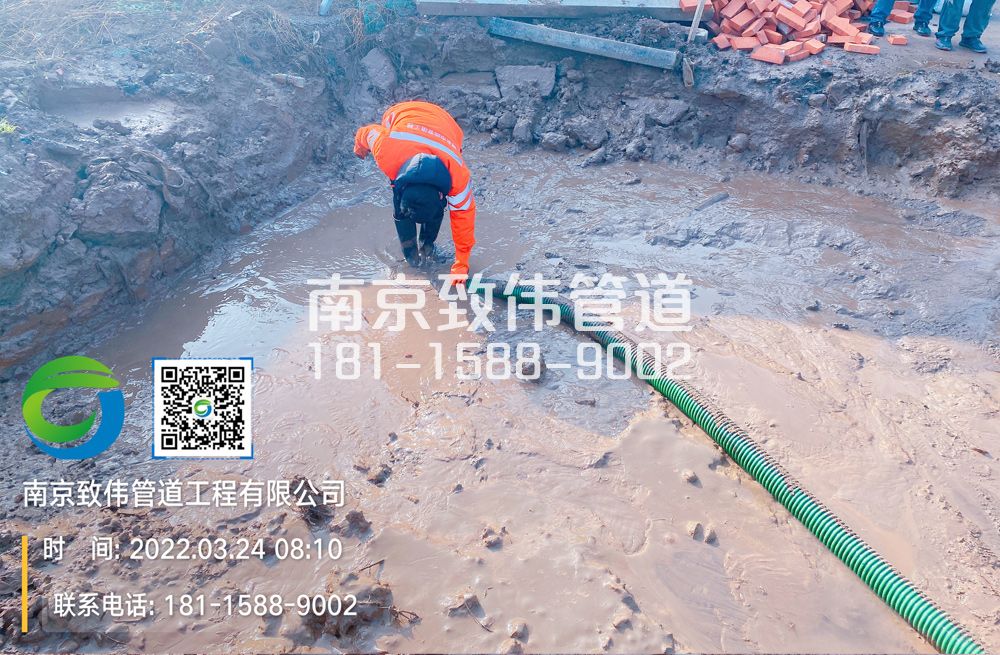 363江心洲工地泥浆清理